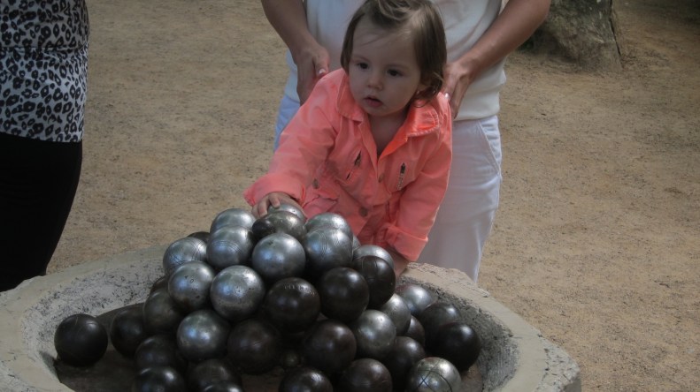 young boule player, the big sport in st. paul