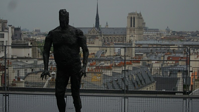 from inside the pompidou